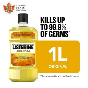 Listerine Original Antiseptic Mouthwash, 1 L