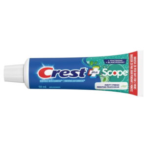 Crest Whitening Plus Scope Toothpaste, Minty Fresh, 50ML, 50ML