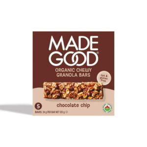 MadeGood Chocolate Chip Granola Bars 5pk, 5 x 24 g