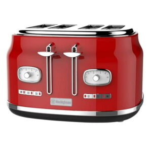 Westinghouse 4 Slice Toaster - Red