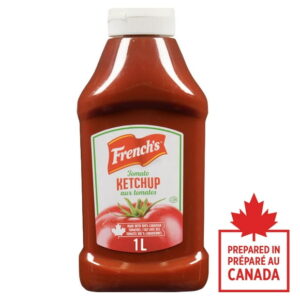 French's, 100% Canadian Tomato Ketchup, 1L