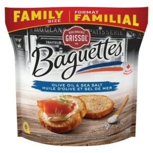 Grissol Baguettes Family Pack Olive Oil & Sea Salt, Baguettes Family Pack Olive Oil & Sea Salt