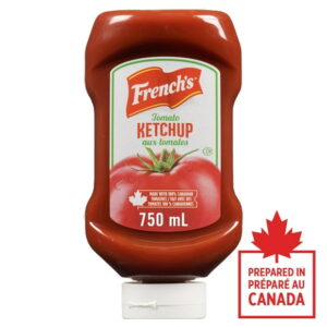 French's, 100% Canadian Tomato Ketchup, 750mL