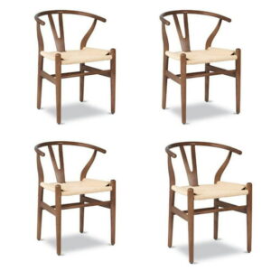 Heavenly Collection Wood Dining Chair SET OF 4