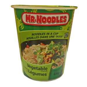 Mr. Noodles Vegetable Cup, 64g, 64g