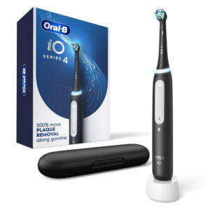 Oral-B iO Series 4 Electric Toothbrush with (1) Brush Head, iO4 Rechargeable Power Toothbrush, Toothbrush with (1) Brush Head