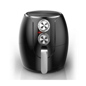Brentwood 3.2-Quart Electric Air Fryer, Black and Silver
