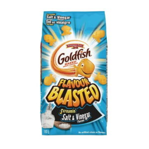 Goldfish® Flavour Blasted Screamin' Salt & Vinegar Crackers, 180g Bag, 180 g
