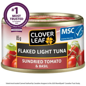 Clover LEAF?? Sundried Tomato & Basil Flaked Light Tuna, 85 g
