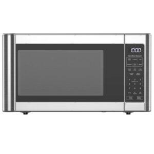 Hamilton Beach 1.1 cu.ft 1000W Countertop Microwave with Child Safety Lock, Stainless Steel