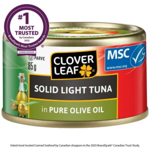 Clover Leaf Solid Light Tuna In Olive Oil, 85 g