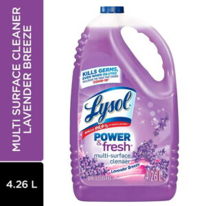 LYSOLÂ® MULTI SURFACE CLEANER POURABLE - Power & Freshâ?¢ Lavender 4.26 L, 4.26L