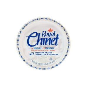 Royal Chinet Dessert Plate, 40 Plates