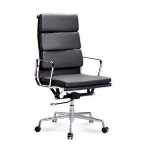 Nicer Furniture Genuine Leather Soft Pad Office Executive High Back Chair