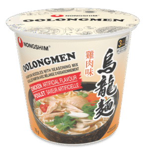 Nongshim Oolongmen Chicken Cup Noodle Soup, 75g, Microwavable