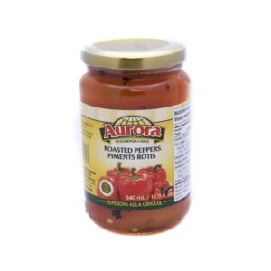 Aurora Roasted Red Peppers, 340 ML