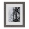 hometrends Museum Grey Picture Frame, 11"x14"/8"x10"
