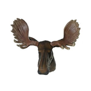 IH Casa Decor Polyresin Moose Head Baron 15"