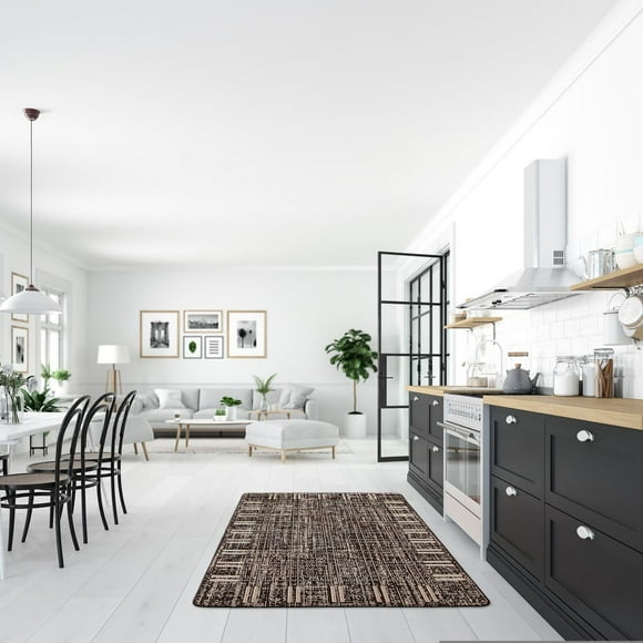 ECARPET Kitchen, Hallway, Laundry Room, Entrance, Kids Room, Bathroom Mat & Utility Rug, Non Slip Rubber Backing