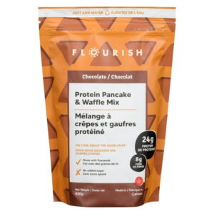 FLOURISH CHOCOLATE PANCAKE MIX, 430G