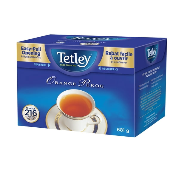 Tetley Orange Pekoe Tea 216ct, TETLEY ORPE 216CT