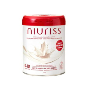 NIURISS Infant Formula Powder – Made in Canada – Complete Nutrition with OPO Lipids, GOS fiber, and Canadian milk (No Hormones and No Antibiotics) – 0-12 months, 700g, Niuriss Milk-based Infant formula