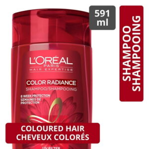 L'Oreal Paris Hair Expertise Color Radiance Shampoo, Extend Hair Vibrancy, 591 mL