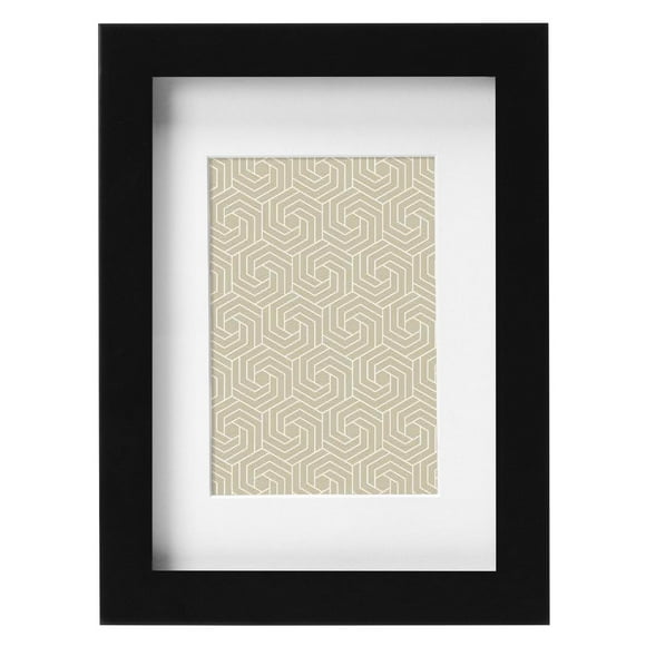 hometrends Gallery Black Picture Frame, 5 x 7" to 3½ x 5"