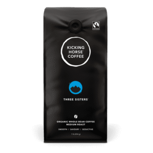 Kicking Horse Coffee - Three Sisters - Medium Roast - 454g Whole Bean, 454 g - Whole Bean Coffee