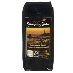 Jumping Bean Lighthouse Roast Whole Bean Coffee, 454 g (1 lb)