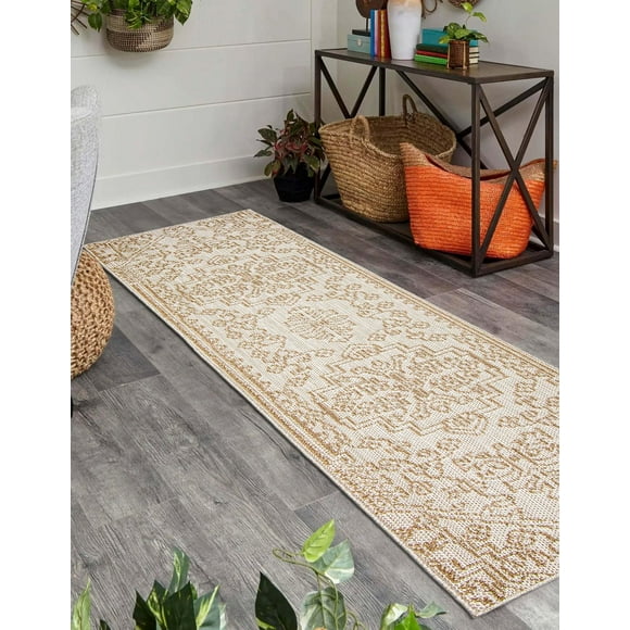 ECARPET Jute Style Area Rug for Bedroom, Living Room, Dining Room Umbra Collection