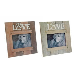 Mdf Love Pet Photo Frame - Set of 2