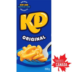 Kraft Dinner Original Macaroni and Cheese Dinner, 200g Box, 200g