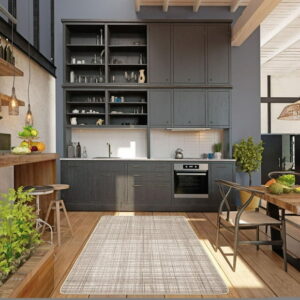 ECARPET Kitchen, Hallway, Laundry Room, Entrance, Kids Room, Bathroom Mat & Utility Rug, Non Slip Rubber Backing