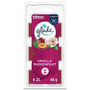 Glade® Wax Melt Air Freshener Refills, Vanilla Passionfruit, 6 Melts
