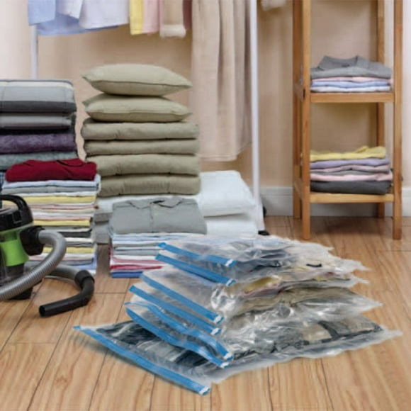 Mainstays Multipurpose Vacuum Storage Bags, 7PC Set, 7 pieces