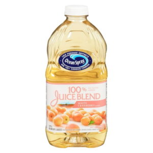 Ocean Spray 100% Juice Blend White Cranberry, 1.77 L