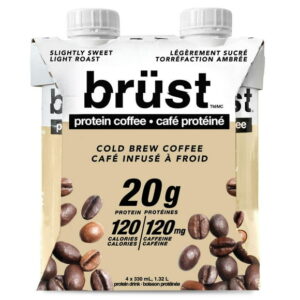 Brüst Protein Coffee - Light Roast, 4x330mL