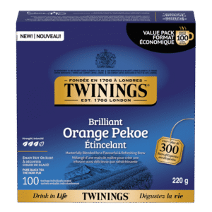 Twinings Brilliant Orange Pekoe Tea 100s, Pack of 100 Tea Bags