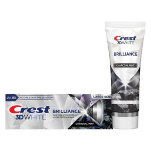 Crest 3D White Brilliance Charcoal Toothpaste, 85 mL