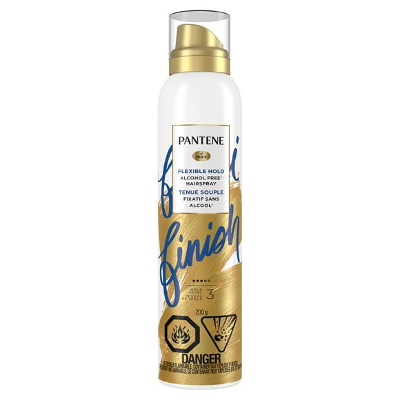 PANTENE Pro-V Flexible Hold Alcohol Free* Level 3 Hairspray, 200g