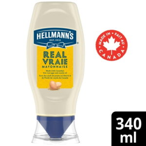 Hellmann's Real Mayonnaise, 340 mL, Real Mayonnaise