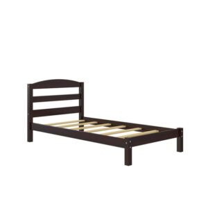 DHP Braylon Kids Twin Size Bed, Wood Platform Bed Frame