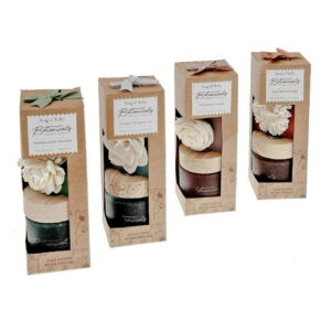 Botanicals Aroma 4.06 Oz Jar Diffuser Sola Flower - Set of 4