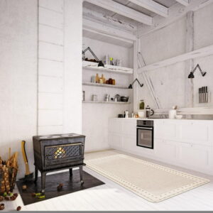 ECARPET Kitchen, Hallway, Laundry Room, Entrance, Kids Room, Bathroom Mat & Utility Rug, Non Slip Rubber Backing