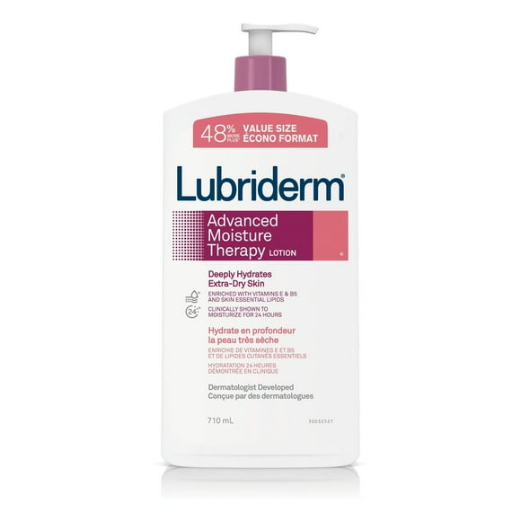 Lubriderm Body Lotion, Advanced Moisture Therapy, 710 mL