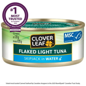 Clover LEAF® Flaked Light Tuna, Skipjack in Water, 170 g