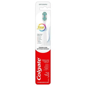 Colgate Total Active Prevention Foaming Clean Soft Toothbrush, Colgate Total Active Prevention