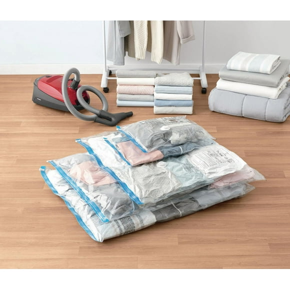 Mainstays Multipurpose Vacuum Storage Bag Set, 5 Pieces