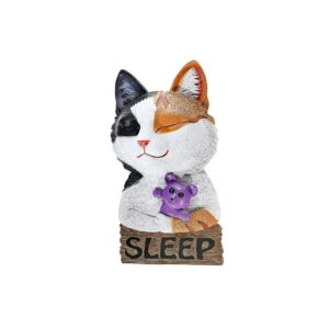 IH Casa Decor Sleep Cat Sign Caught Catnapping